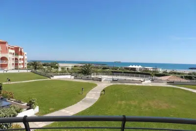 Image de Joli T2 vue mer piscine Rochelongue Cap d'Agde