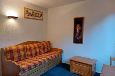 Image de Studio pour 2 personnes, au coeur de la station d'Arc 1800 dans le village des Villards