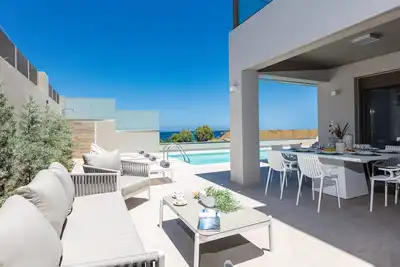Image de Lagoon Seaside Villa, Walking distance to the beach & shops! Car Free holiday!