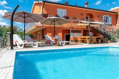Image de Appartement de vacances Labin pour 1 - 7 personnes avec 3 chambres à coucher - Appartement de vacanc