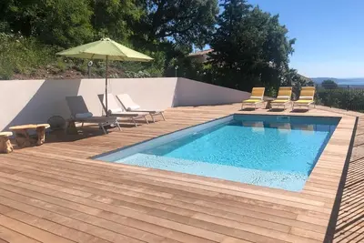 Image de Villa Provençale Contemporaine Vue Mer & Piscine Chauffée, 3 Chambres en-suite