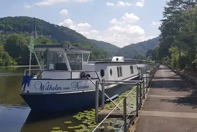 Image de The other accommodation. The residential ship \"Wilhelm von Nassau\" in Bad Ems a. d. Lahn