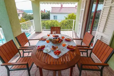 Image de Appartement de vacances Okrug Gornji pour 1 - 6 personnes avec 2 chambres à coucher - Appartement de