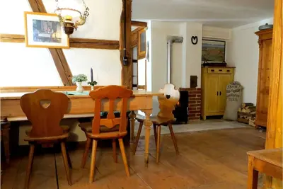 Image de Restored farmhouse in the center of Schweinsdorf