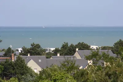 Image de appartement vue mer baie du Mont st Michel