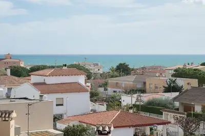 Image de Beautiful apartment of 110 meters, large terrace with sea views, 8 people
