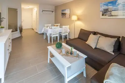 Image de Modern ground floor apartment Nordseeliebe in a central location