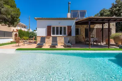 Image de Maison de vacances \"Sa Gola\" avec piscine privée, terrasse, vue sur les montagnes et Wi-Fi