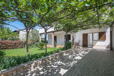 Image de The freshness of cool air, the beauty of tended garden, vicinity of the beaches, privacy, peace and quiet are the main advantages of this adorable apartment!