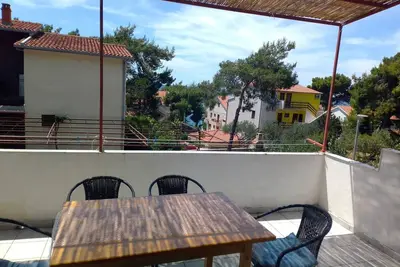 Appartement de deux chambres avec la terrasse Ivan Dolac, Hvar (A-18269-b)
