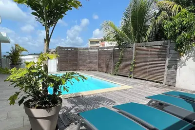 Image de Apartment with private pool - 2 bedrooms with sea view and close to the beach - Ă” Villa