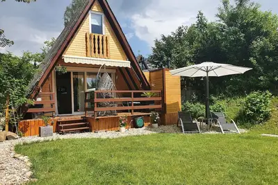 Image de Eichwald - \"Häschen\"<br>Idyllic vacation home in the countryside with garden sauna.