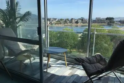 Image de Bel appartement avec Wifi, Vue Mer face au port de plaisance Ă Perros-Guirec
