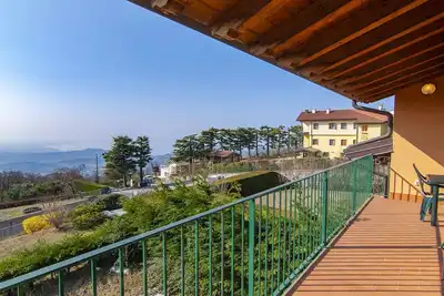 Image de Dimora MiraLago - terrasse avec vue panoramique sur le lac
