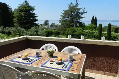 Image de Regarda -Blue View 1 apartment with lake view, 1 bedroom, pool