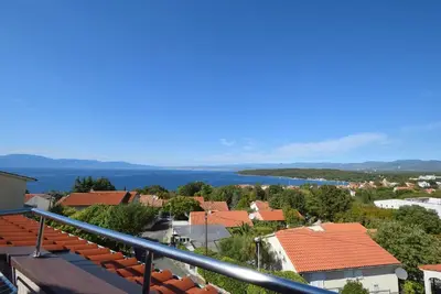 Image de Appartement de vacances Njivice pour 1 - 4 personnes avec 2 chambres Ă coucher - Appartement de vaca