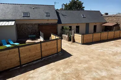Maison de charme au bord de la côte de Perros Guirec