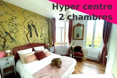Image de ❤️Cabourg Cosy Hyper Centre Proche Mer: 4pers, 2 Chb, 2 Sdb, Terrasse, Wifi