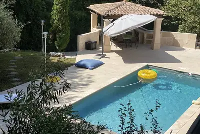 Image de Villa Rénovée avec Piscine Privée – Calme & Verdure à La Colle sur Loup
