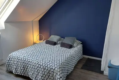 Image de Chambre avec douche privée, espace cuisine