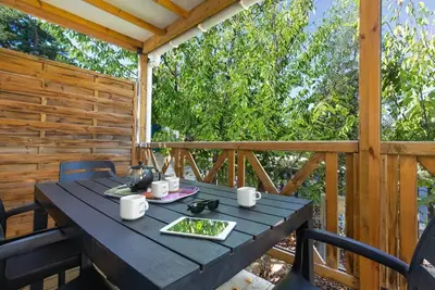 Image de Chalet Pagnol 24 m² climatisé- 2 chambres - Terrasse 12 m² 4 personnes