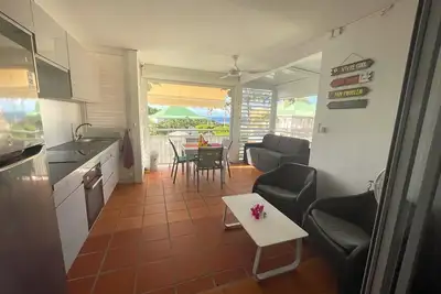 Image de Appartement 5 pers. Anse des Rochers proche plage et vue mer