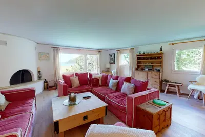 Image de Bel appartement de 5 pièces au rez-de-chaussée, vue magnifique sur le lac.