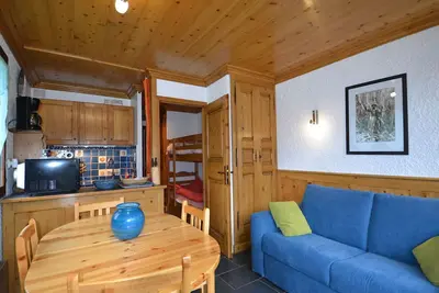 Image de Studio cosy avec balcon, près des pistes au Mont Rond