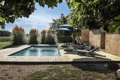 Image de Dominique et Eric vous reçoivent\nGrand Mas de caractère Piscine au sel chauffée