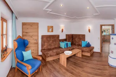 Zinnkopf, Ferienwohnung, Terrasse, Küche Extra, 3 Schlaf- und 1 Wohnzimmer, max 6 Pers, Wlan