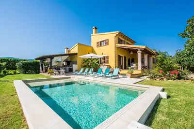 Image de Finca Sa Tanqueta avec piscine, située au centre de Majorque