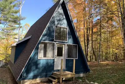 Image de The Cozy Blue A-frame