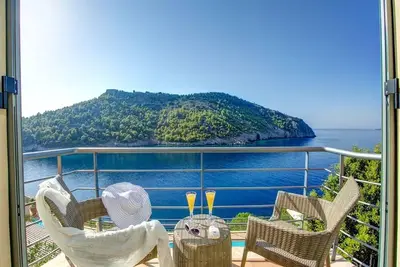 Image de Charming Kefalonia Villa | Villa Kazaana | 3 Bedrooms | Seafornt | Spectacular Sea Views | Private Outdoor Pool | Assos
