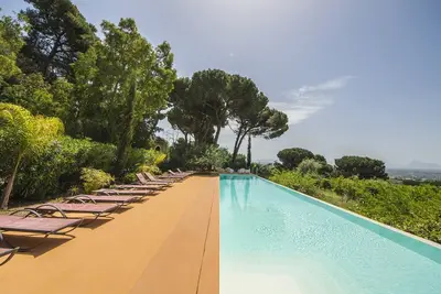Image de Country house with communal pool sea view