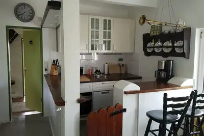 Image de Cozy vacation cottage, directly on the North Baltic Sea Canal