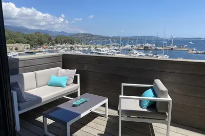 Image de Superbe Duplex au port de plaisance vue mer panoramique - Parking - Bus plage