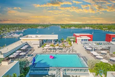 Image de Most Liked Home–Rooftop Pool|Hollywood Beach+ Gym