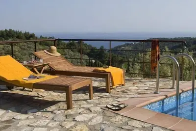 Image de Deluxe Alonissos Island Villa | Villa Petra | Private Pool | Sea View | 2 Bdr | Raches
