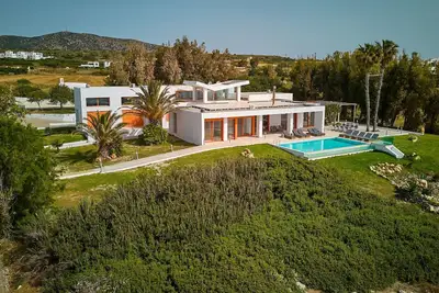 Image de Stunning Seafront Villa | 7 Bedrooms | Private Villa with Pool | Lachania | Rhodes