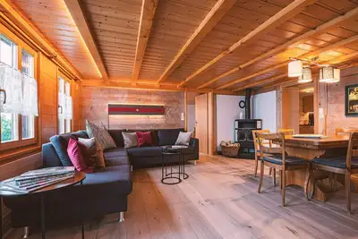 Image de 6 person vacation apartment with hot tub in the mountains