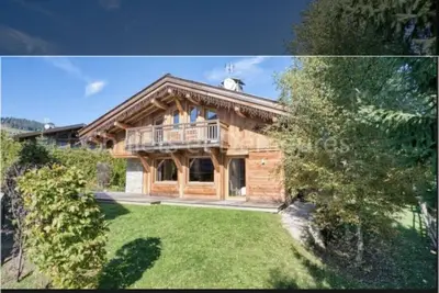 Image de Megève Chalet chic douillet 7mn pied centre jardin park 6 pers+1 enf 3chbr 3sdb