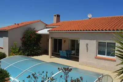 Image de Villa 4 pers avec terrasse, piscine et jardin privatif - Banyuls-sur-Mer