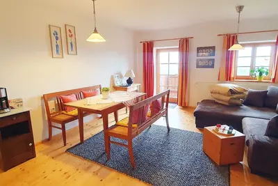 Image de Ferienwohnung 57m², 1. Stock, Eigener Eingang, 2 Balkone, 1 Schlafzimmer, Tv