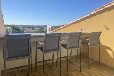 Image de Studio Mezzanine - 4 pers, Piscine, Terrasse, Cap d'Agde