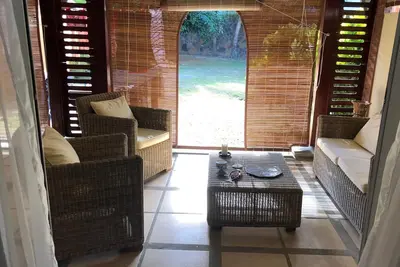 Duplex 3 chb\/3sdb  avec jardin en face belle plage de bain boeuf