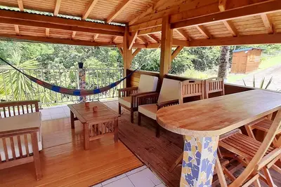 Image de A 2 min de la plage Leroux, Gite de Charme** avec Piscine et Climatisation.