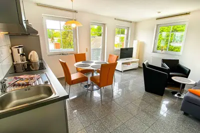 Image de 01 Apartment Greta with terrace and beach chair (H) - Appartementhaus Greta