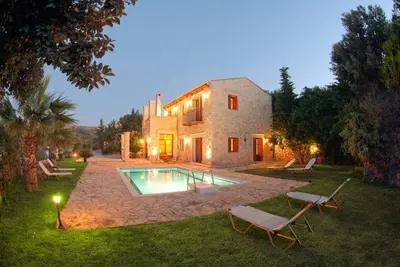 Image de Exclusive Crete Villa | Teachers Cottage Villa | Private Pool | Stunning View | 3 Bdr | Rethymno