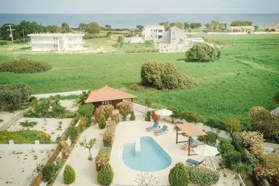 Image de Villa Exécutive Rhodes | Villa Gennadi | Villa 2 chambres | Piscine privée et vue sur la mer | Genna