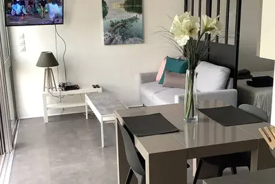Image de Beautiful studio appartment near beach